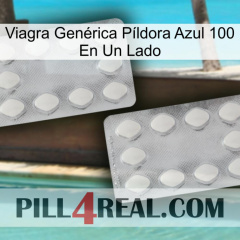 Viagra Genérica Píldora Azul 100 En Un Lado 17